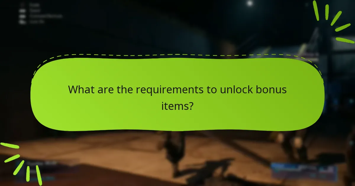 What are the common misconceptions about bonus items?